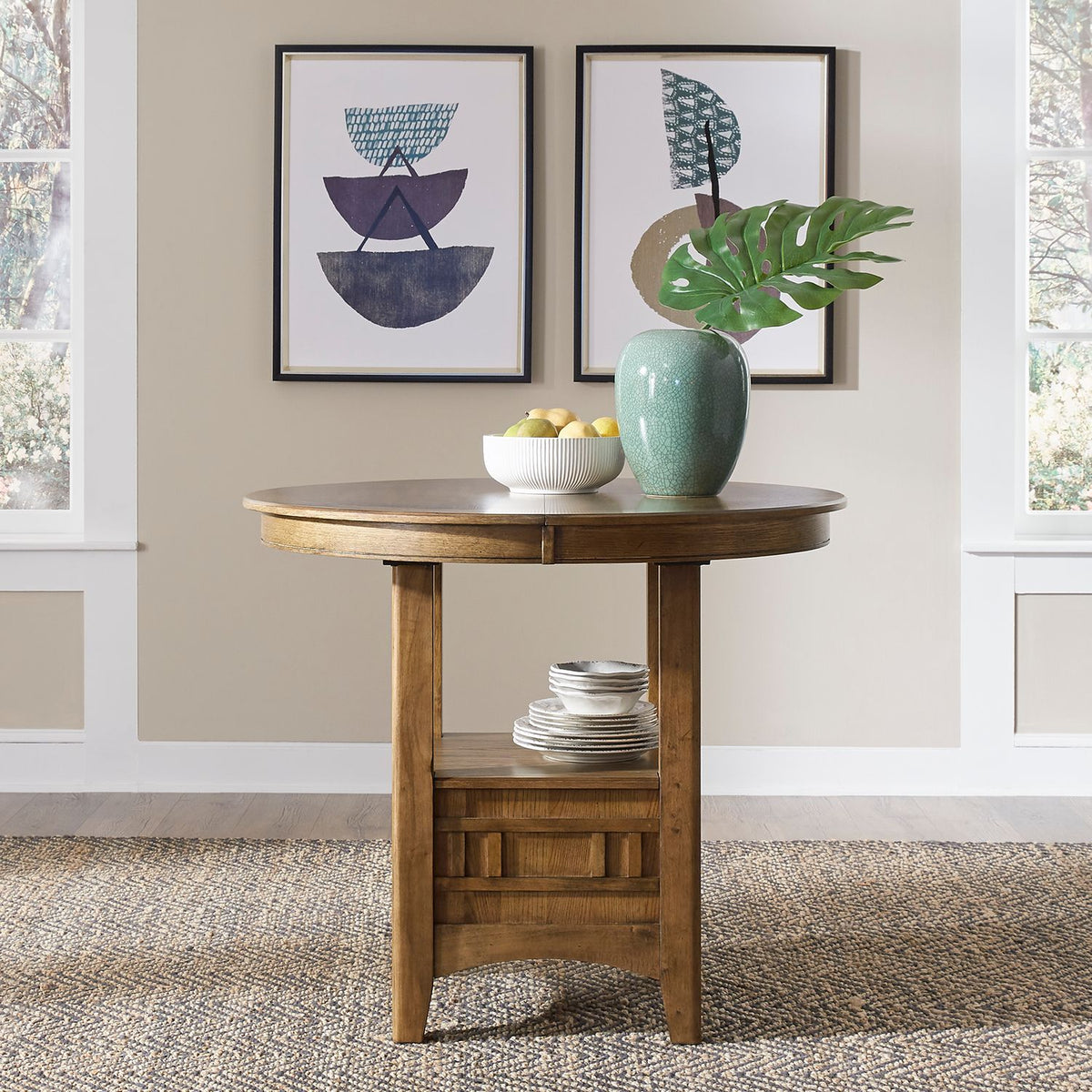 227-PUB4260B - Pub Table Base - Liberty Furniture