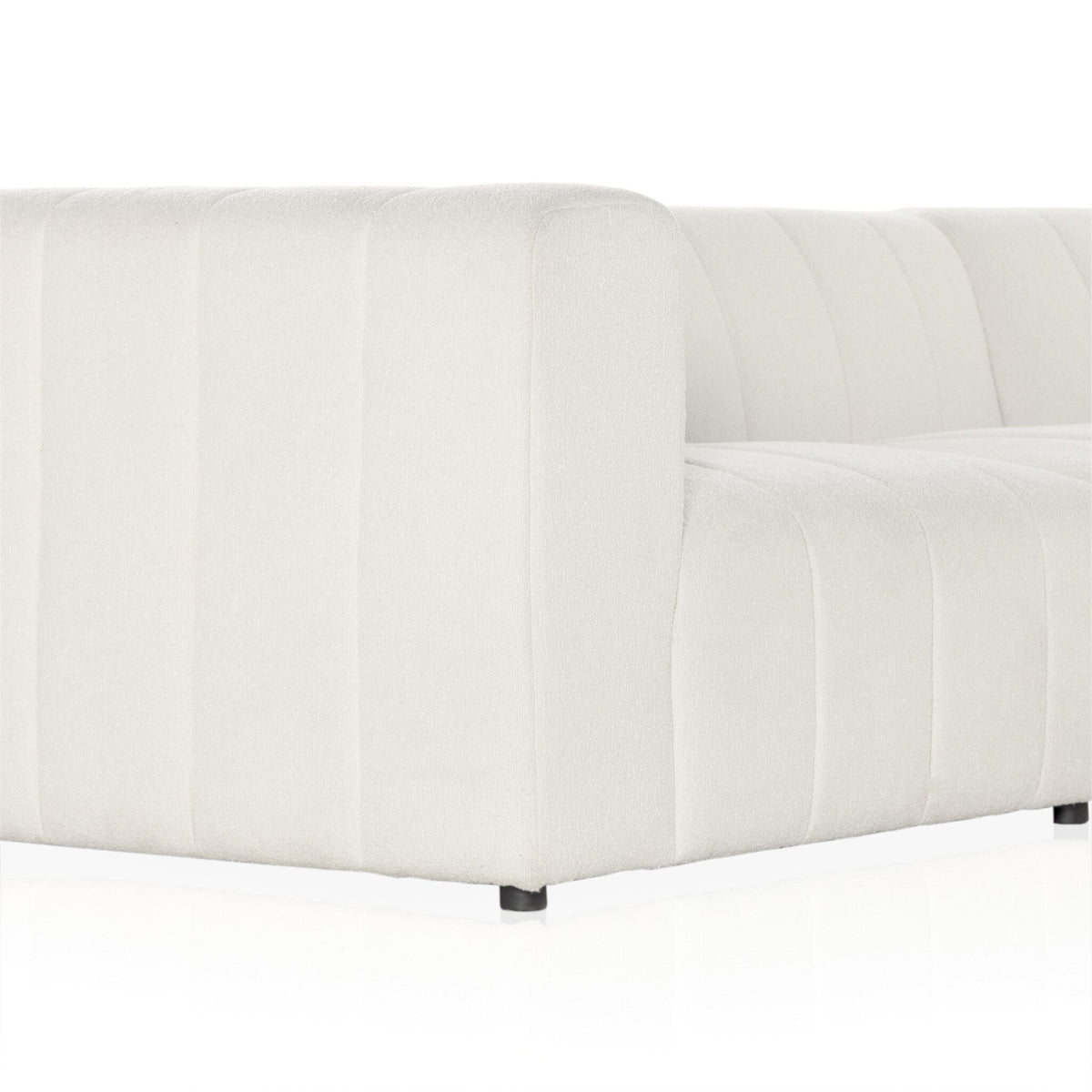Langham Channeled 6 Pc Sectional W/ Raf Chaise