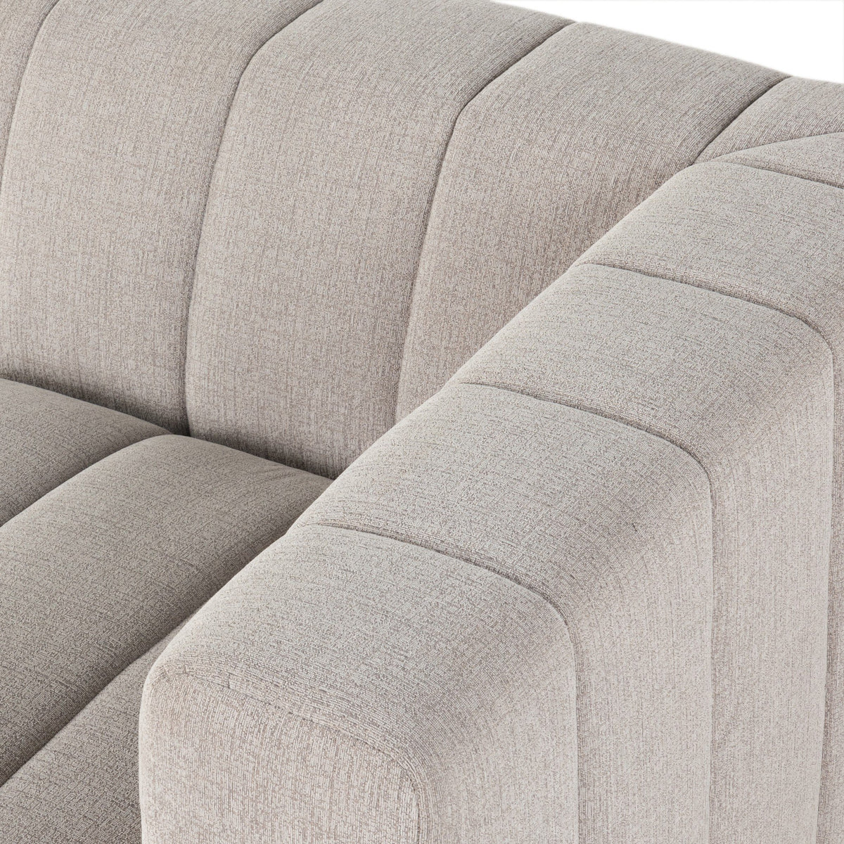 Langham Channeled 5 Pc Sectional W/ Raf Chaise