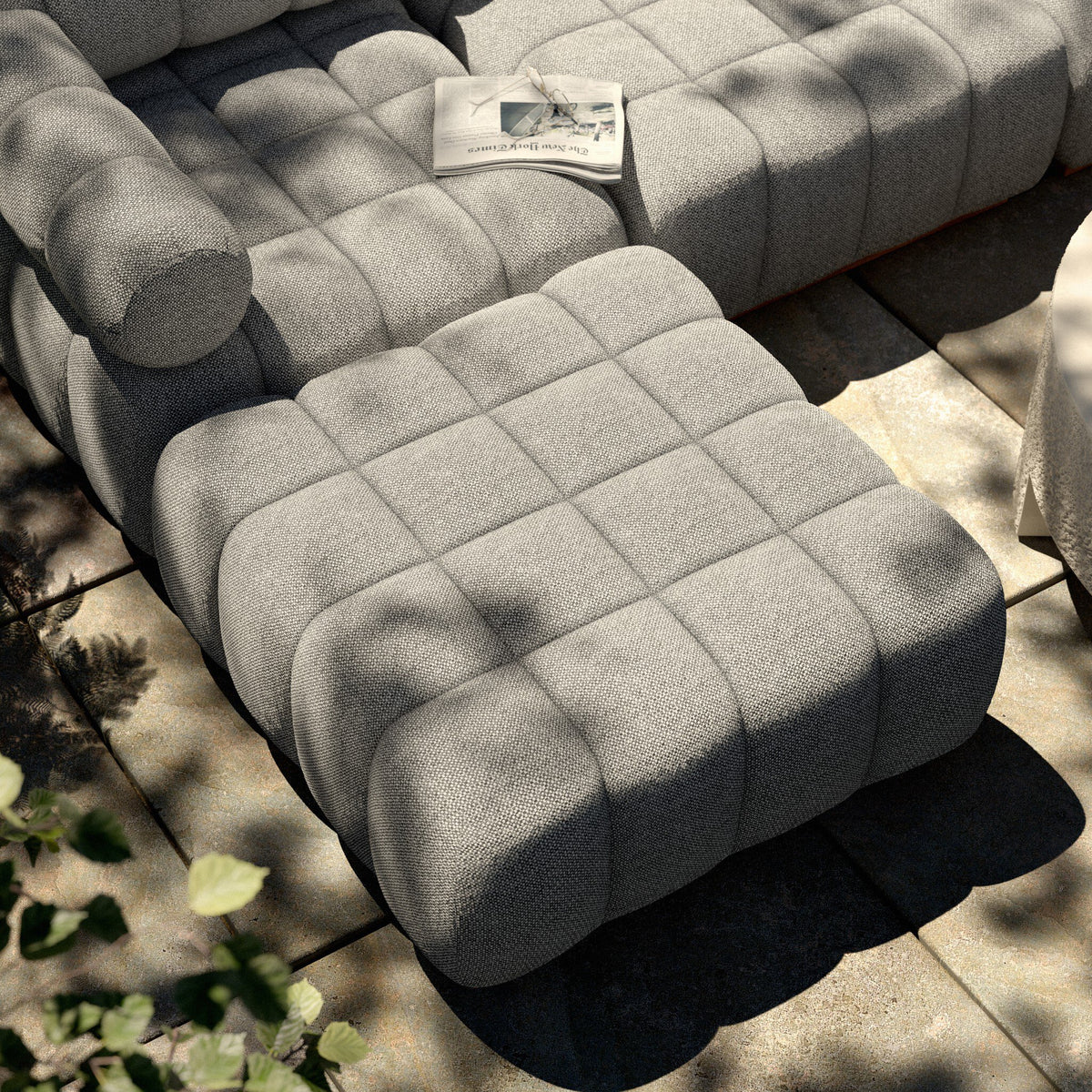 Roma Outdoor Ottoman Piece