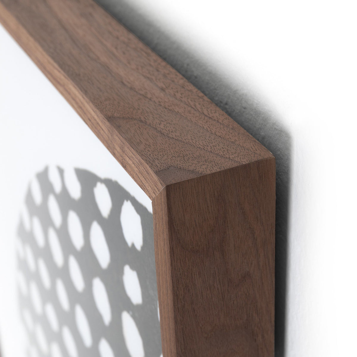 a close up of a picture frame