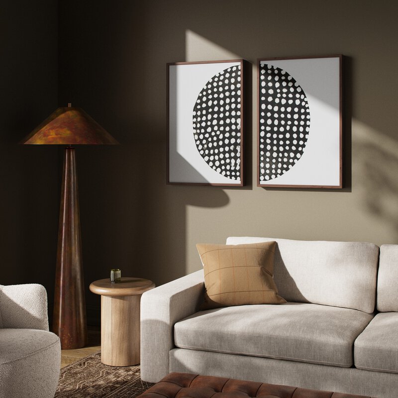 Global Disco Diptych, Black By Jess Engle - Four Hands (254336-003)