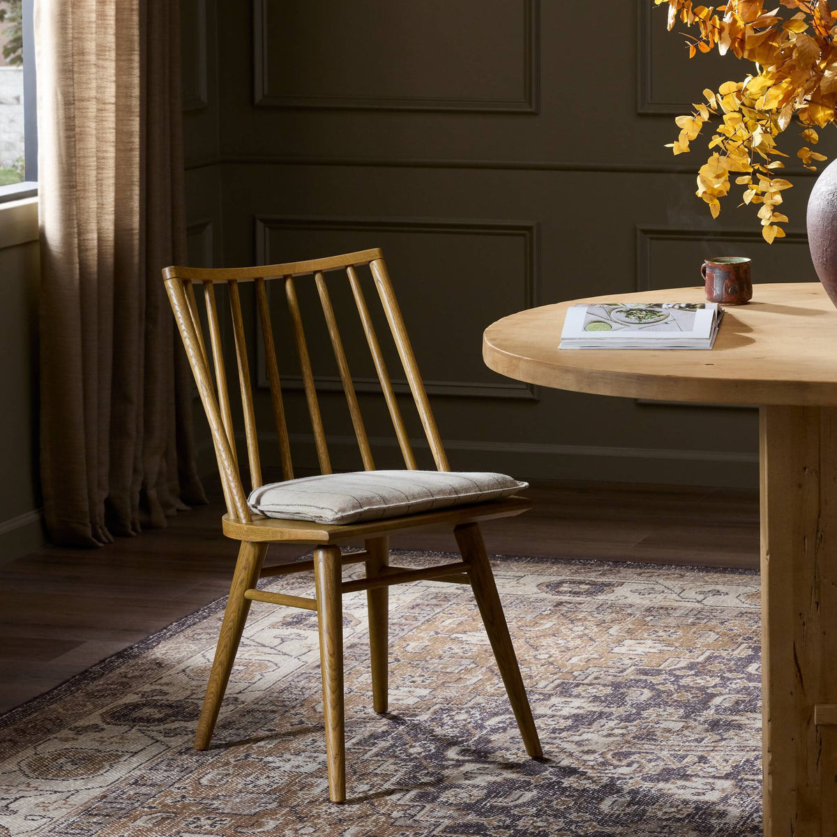 Lewis Windsor Chair With Cushion