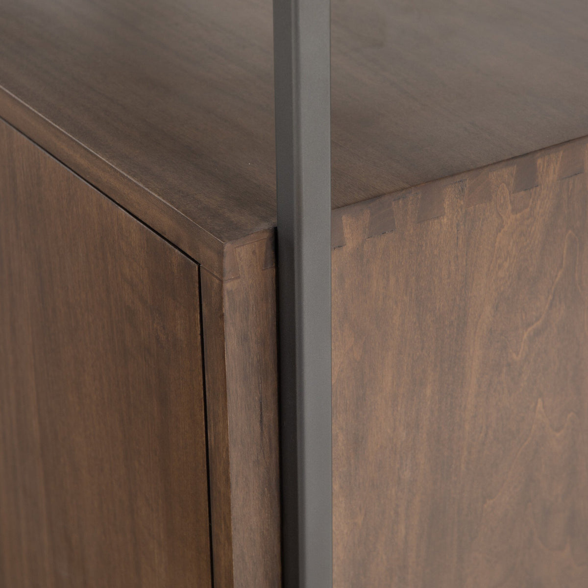 Trey Modular Wall-2pc Bookcase-Desk