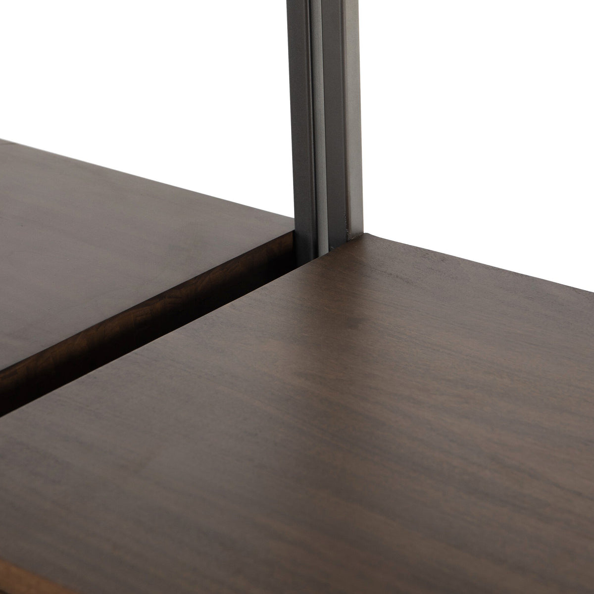 Trey Modular Wall-2pc Bookcase-Desk