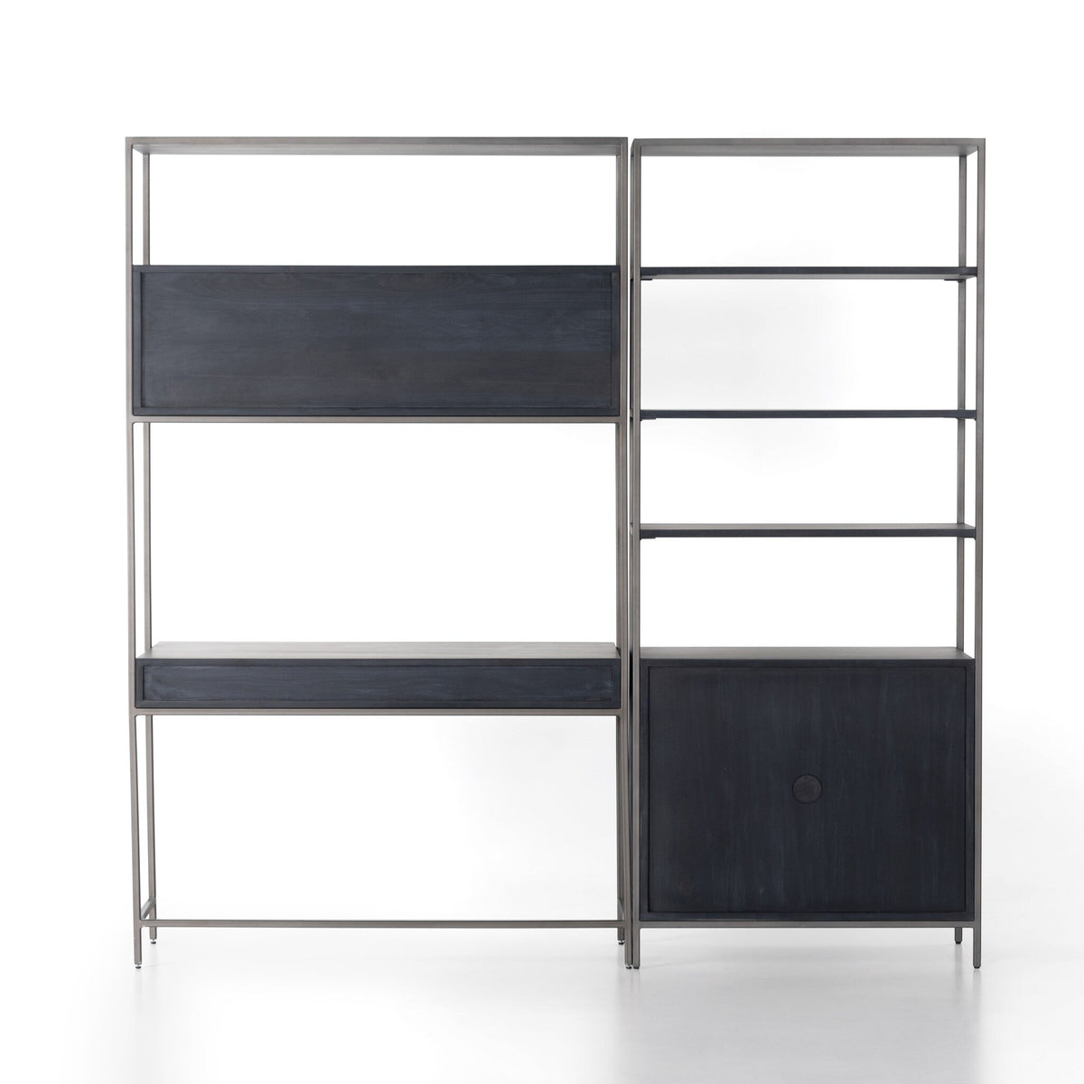 Trey Modular Wall-Bookcase-Desk
