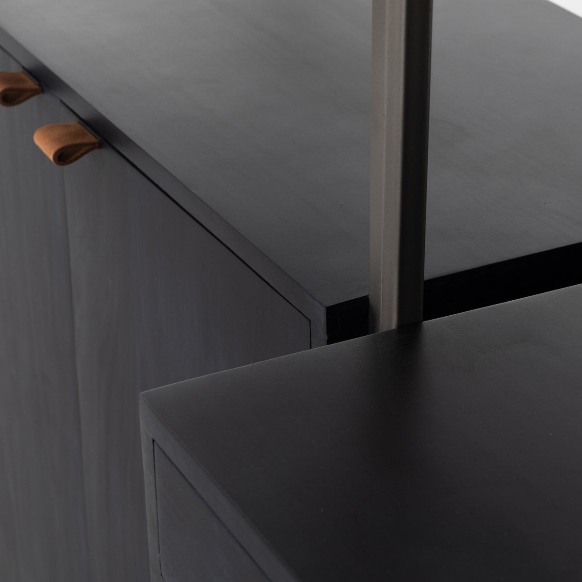 Trey Modular Wall-Bookcase-Desk