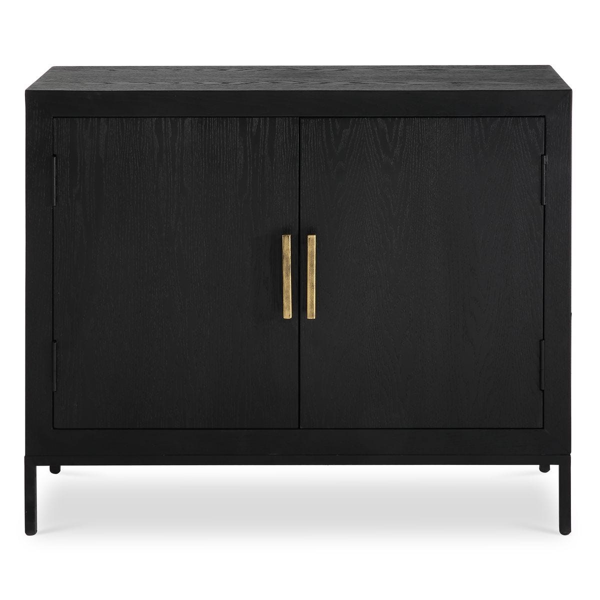 Front Range 2 Door Cabinet, Black