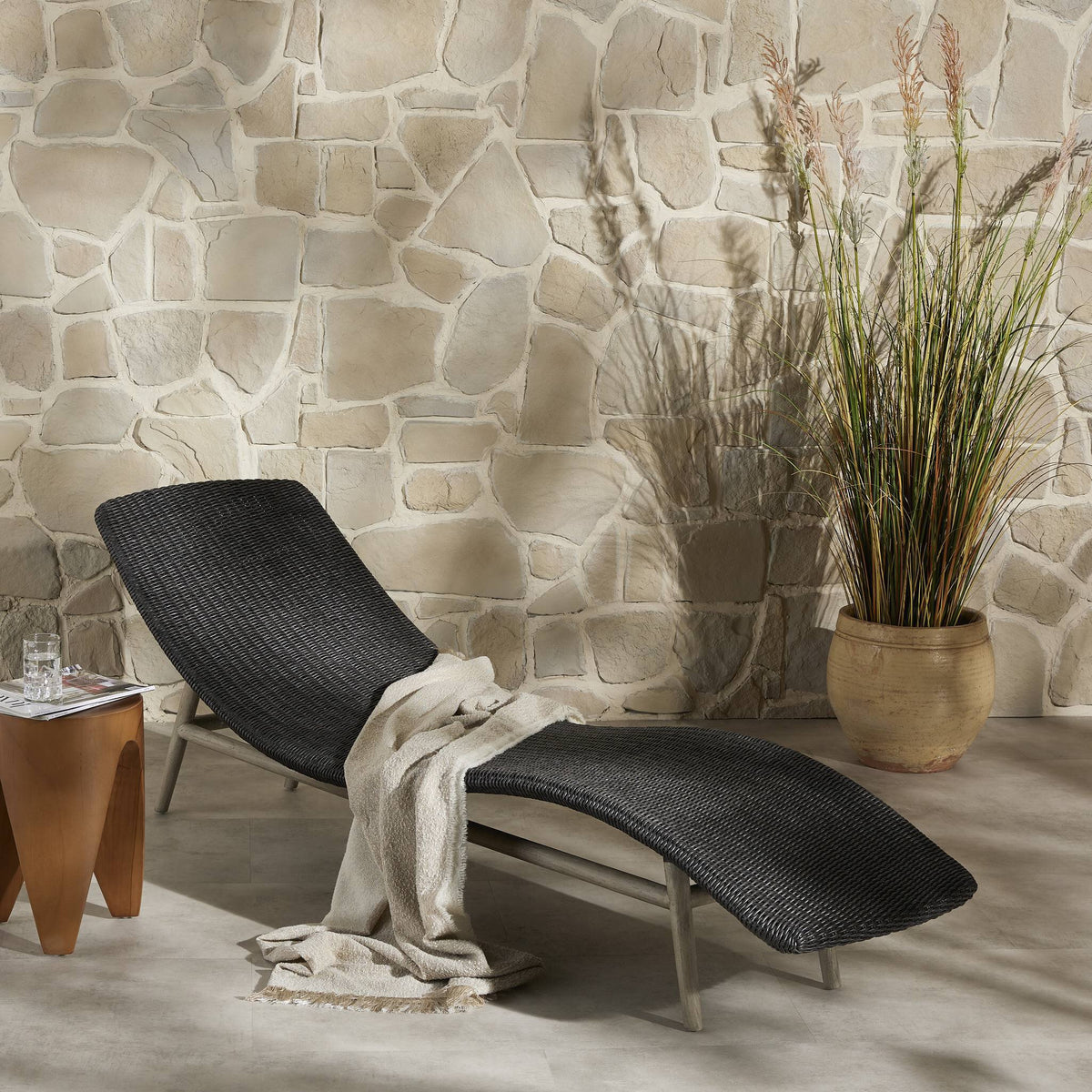 Portia Outdoor Chaise Lounge