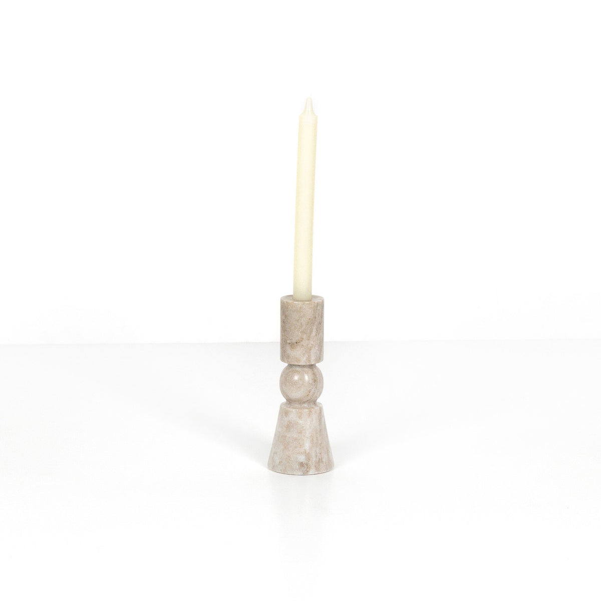 Rosette Taper Candlesticks, Set Of 2