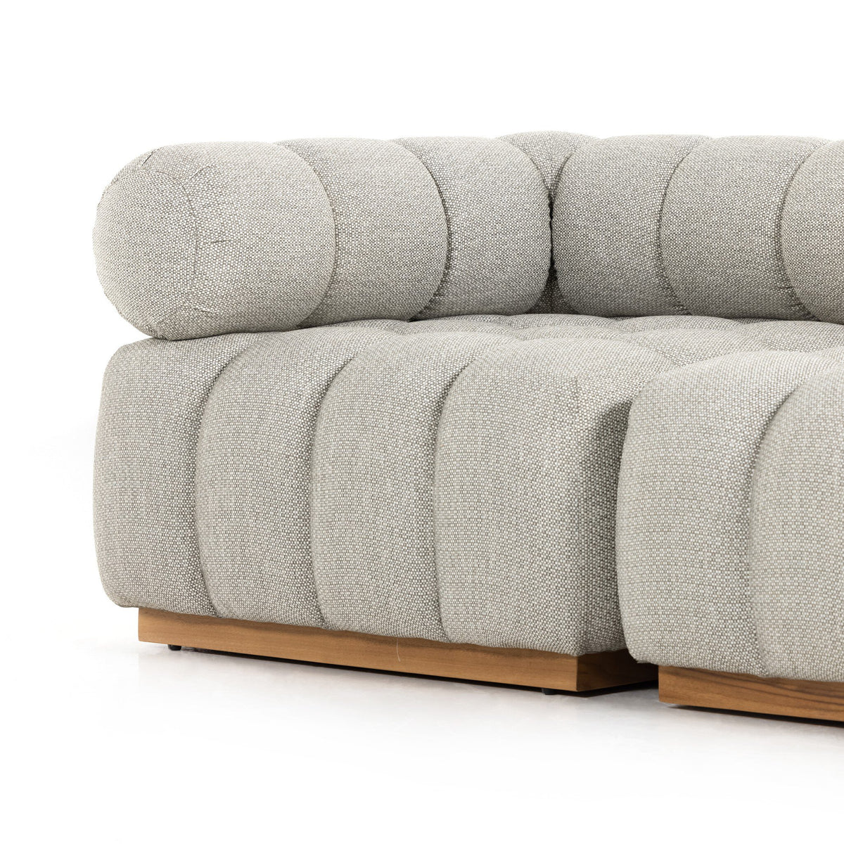Roma Outdoor 3pc Sectional Sofa