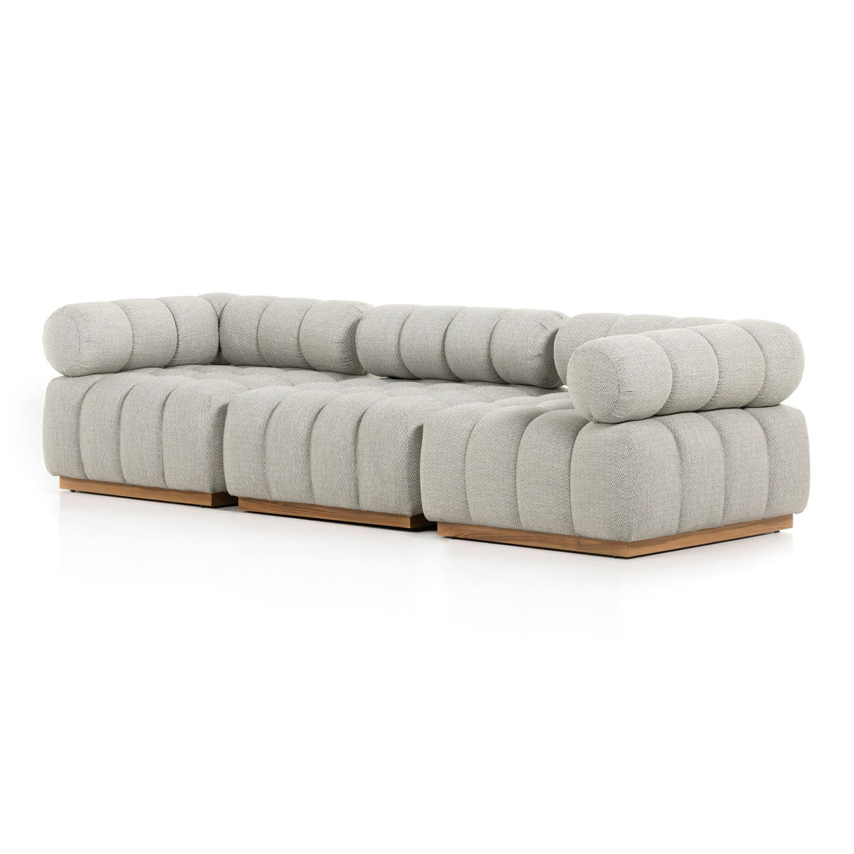 Roma Outdoor 3pc Sectional Sofa