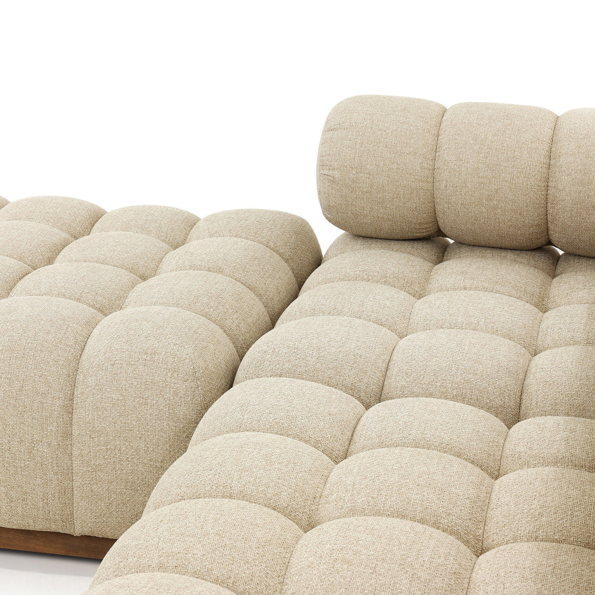 Roma Outdoor 3pc Sectional W/ Ottoman