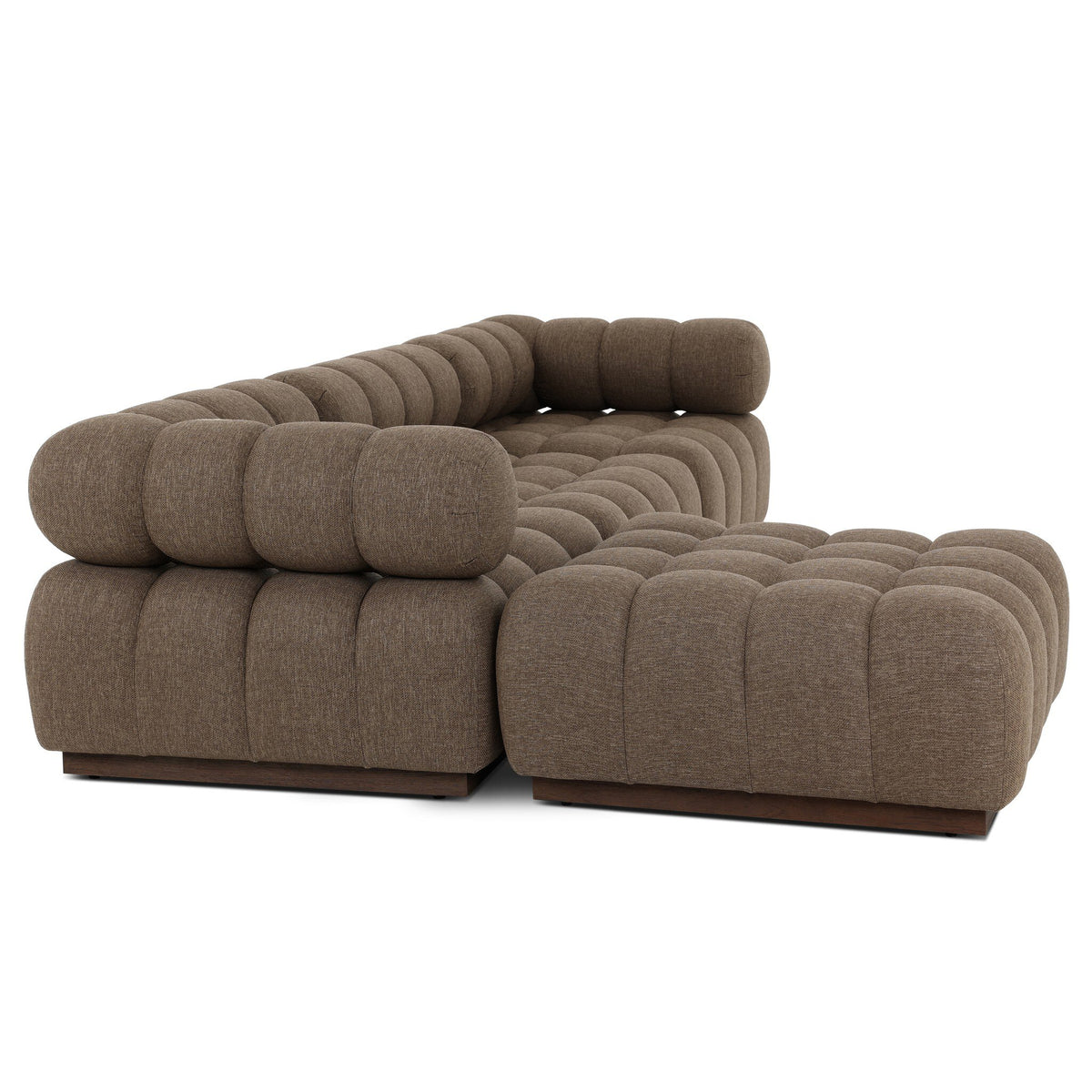 Roma Outdoor 3pc Sectional W/ Ottoman