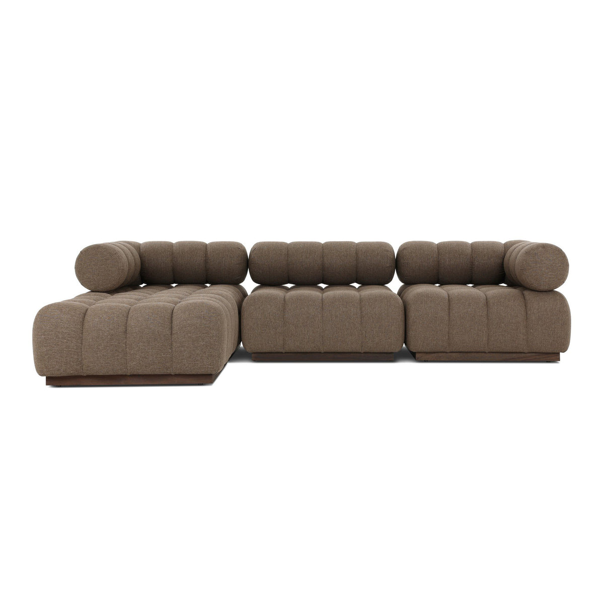 Roma Outdoor 3pc Sectional W/ Ottoman