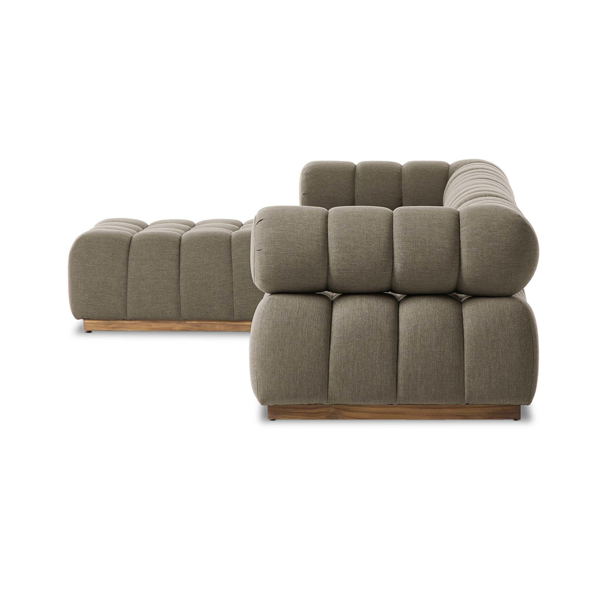Roma Outdoor 4pc Sectional W/ Ottoman