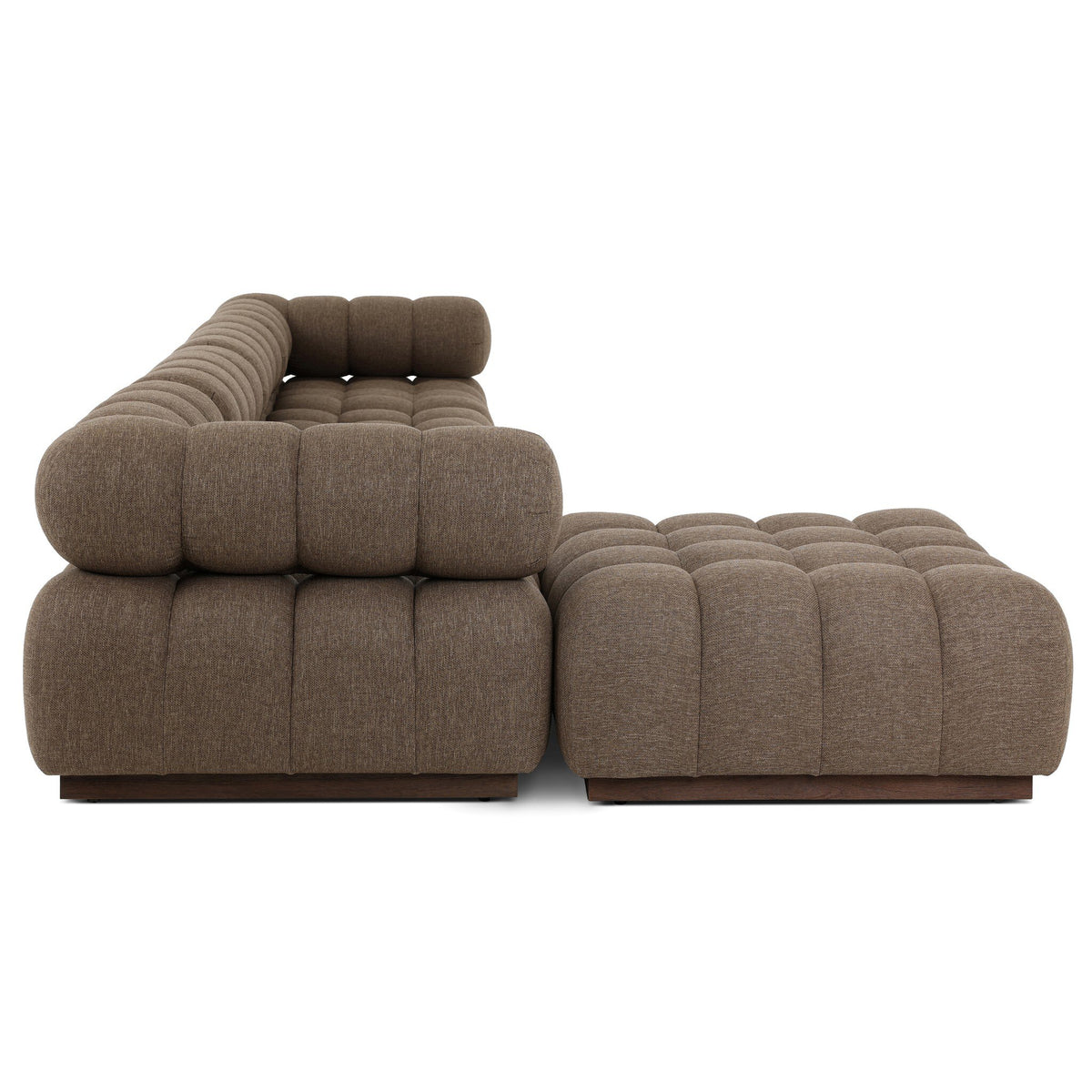 Roma Outdoor 4pc Sectional W/ Ottoman