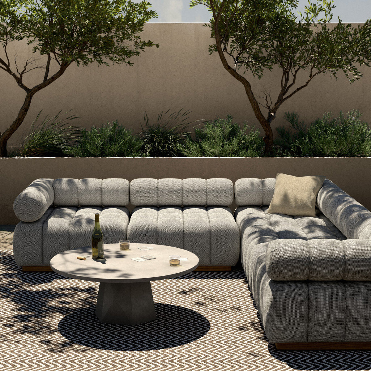 Roma Outdoor 5pc Sectional