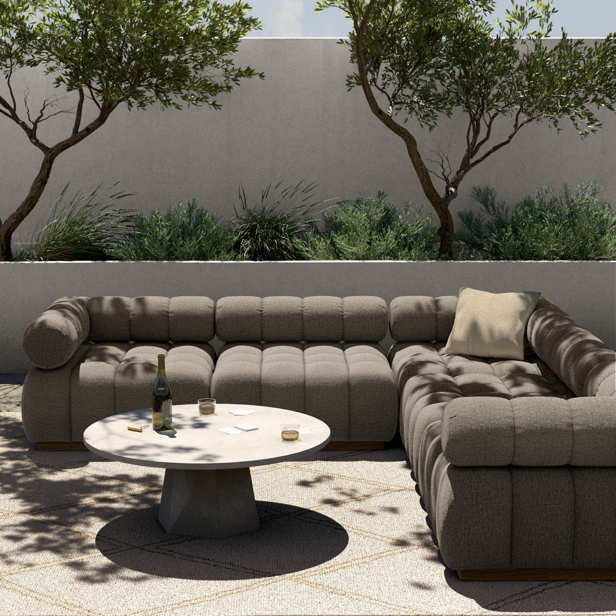 Roma Outdoor 5pc Sectional