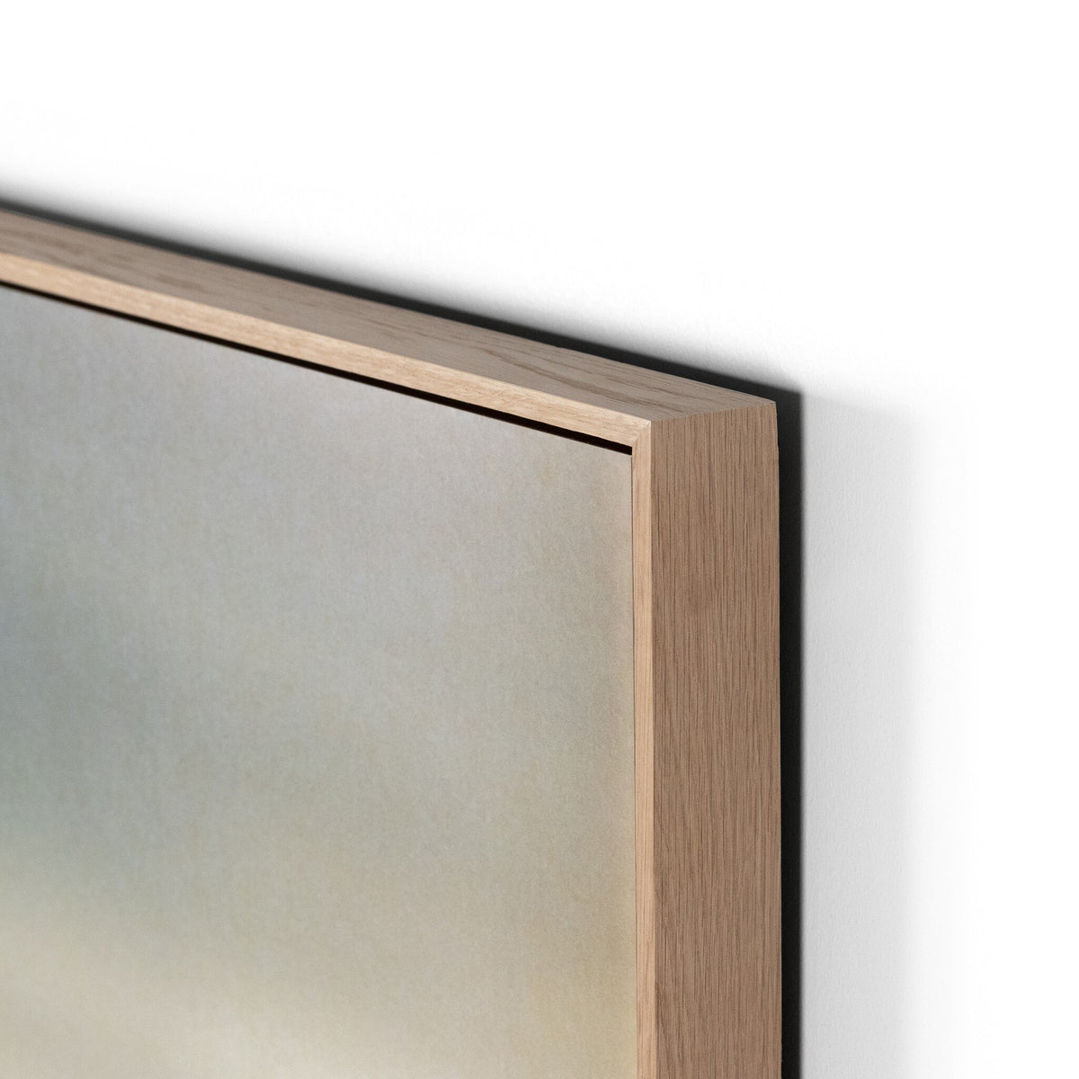 a close up of a painting
