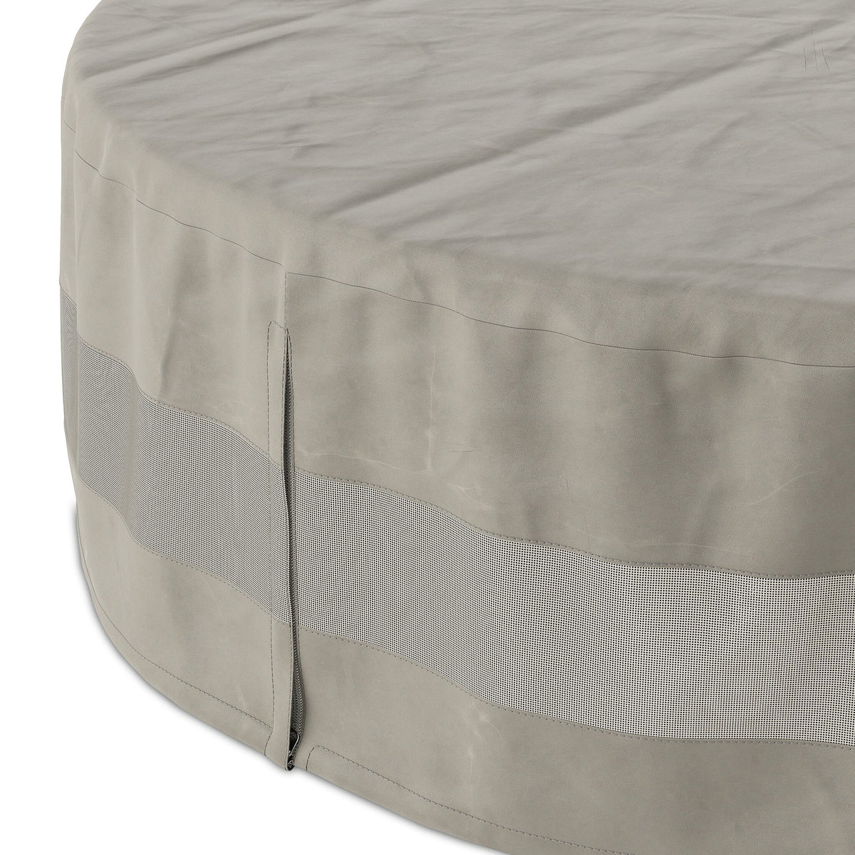 Weatherproof Outdoor Round Coffee Table Cover-Medium