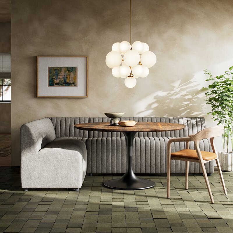 Augustine Dining Banquette L Shape 100"