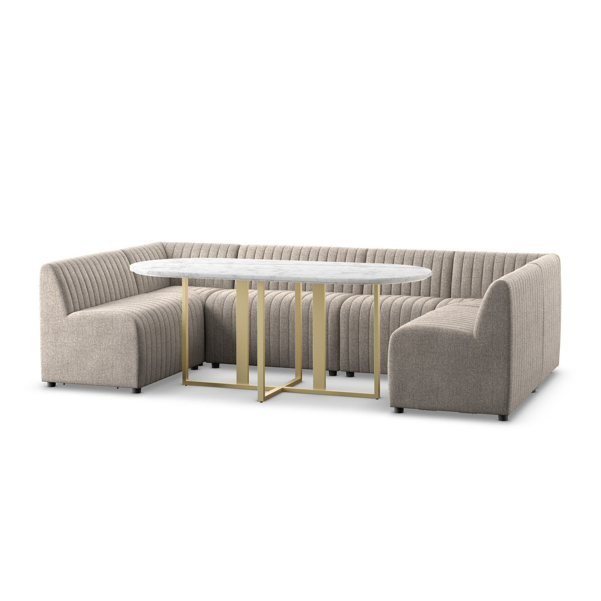 Augustine Dining Banquette U Shape 119.5"