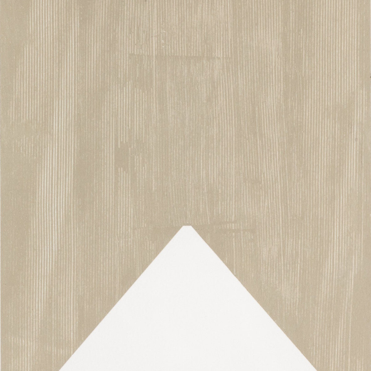 Triangle In Taupe By The Holly Collective