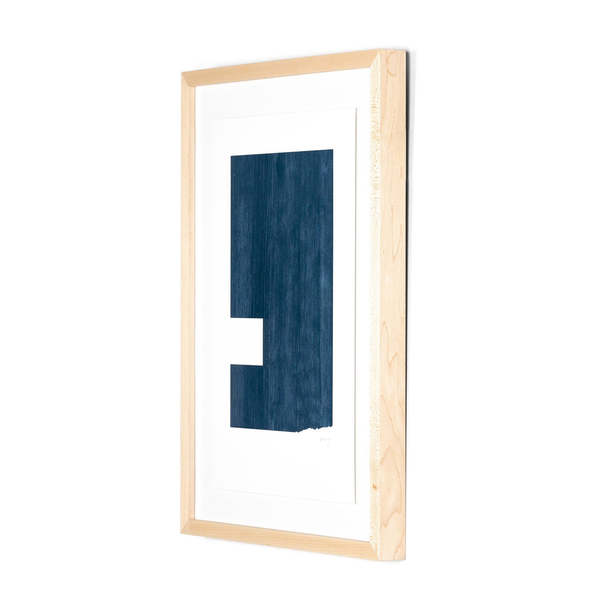 Negative Ii In Blue By The Holly Collective