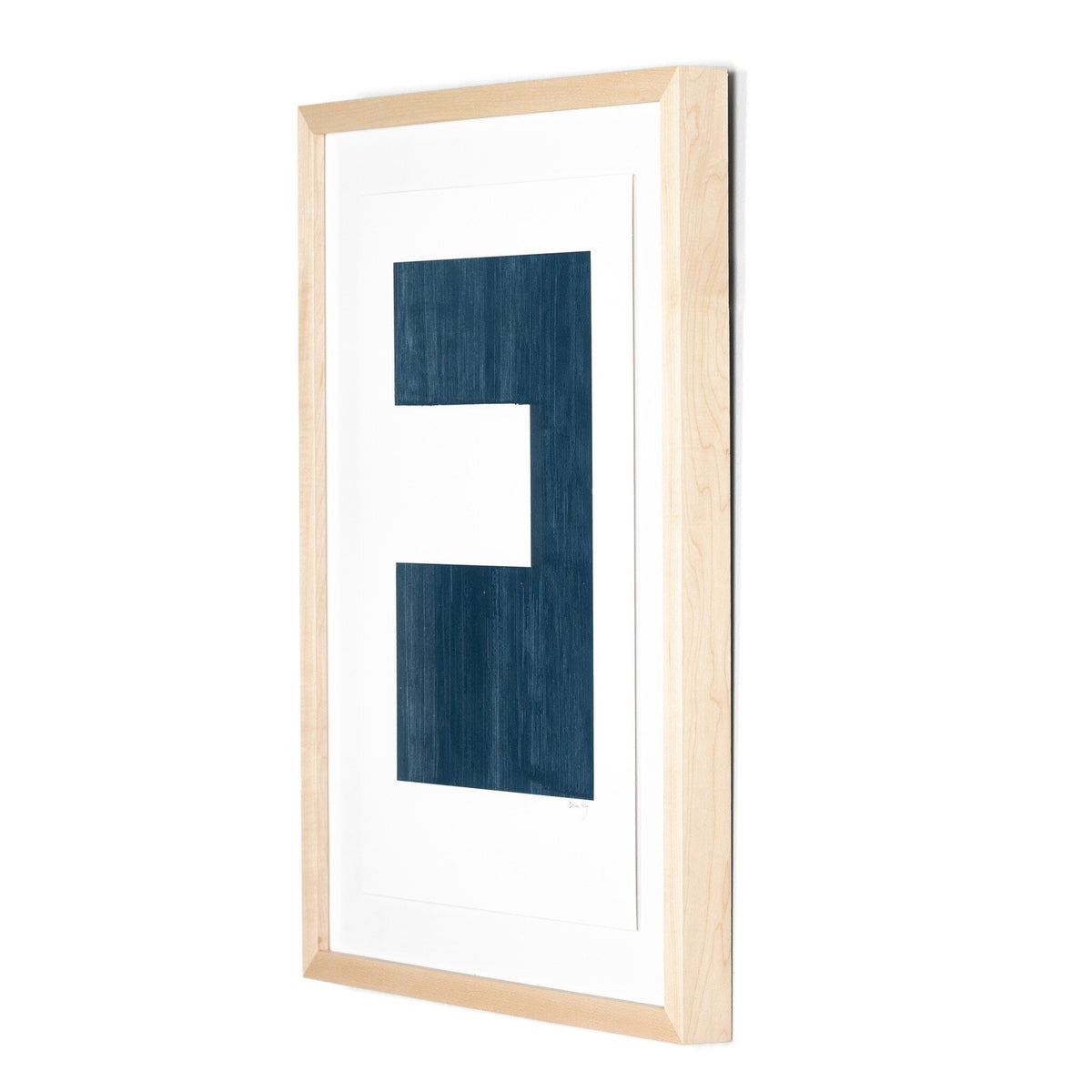 Negative Iii In Blue By The Holly Collective