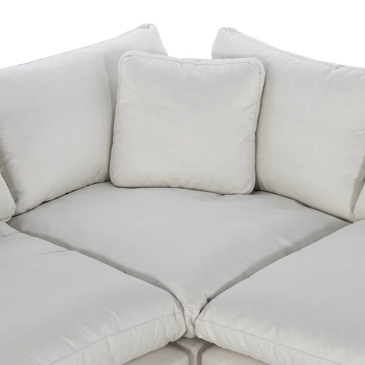 Stevie 4pc Laf Sectional W/Ottoman