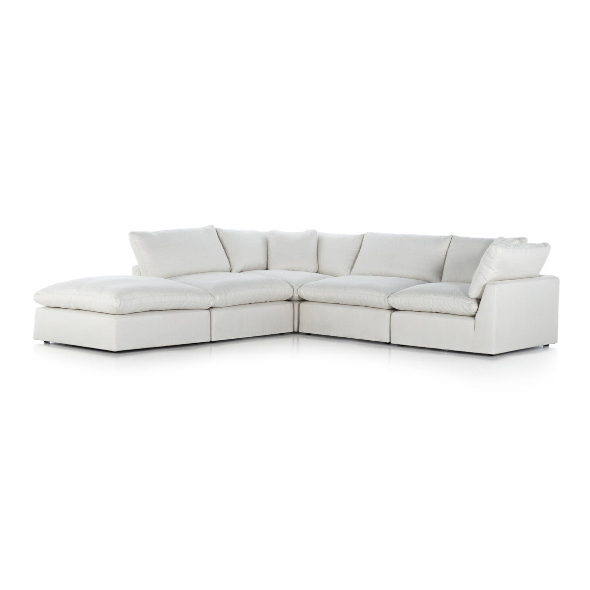 Stevie 4pc Laf Sectional W/Ottoman