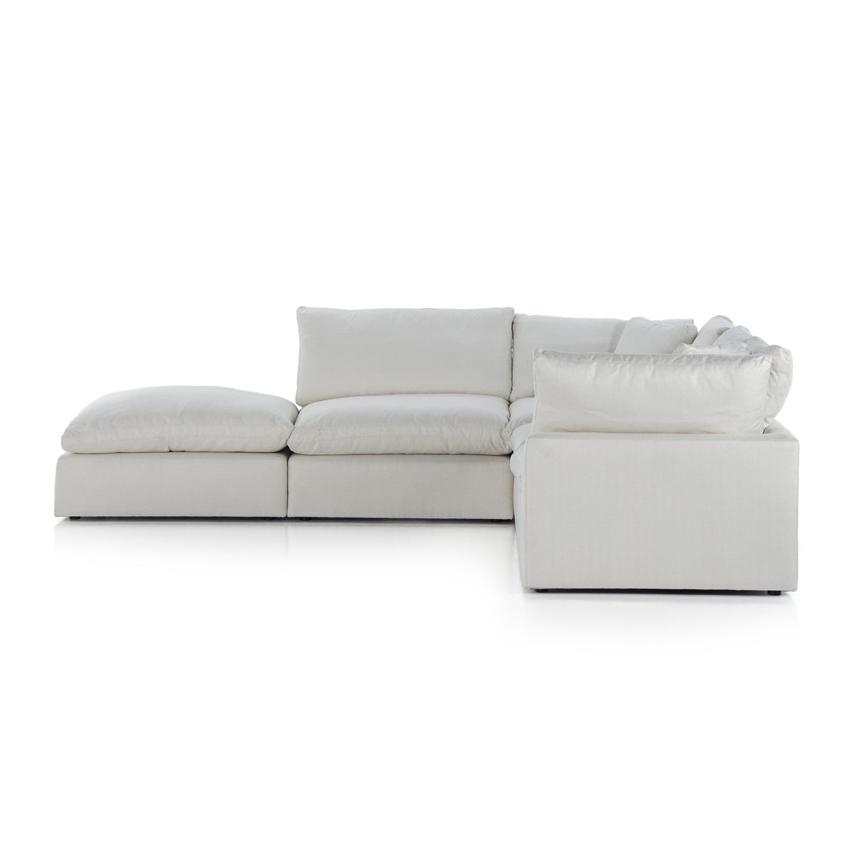 Stevie 4pc Laf Sectional W/Ottoman