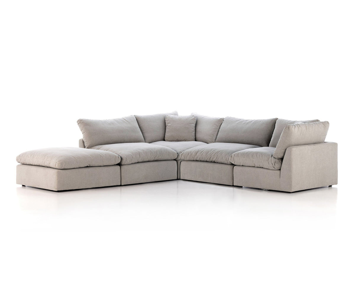 Stevie 4pc Laf Sectional W/Ottoman