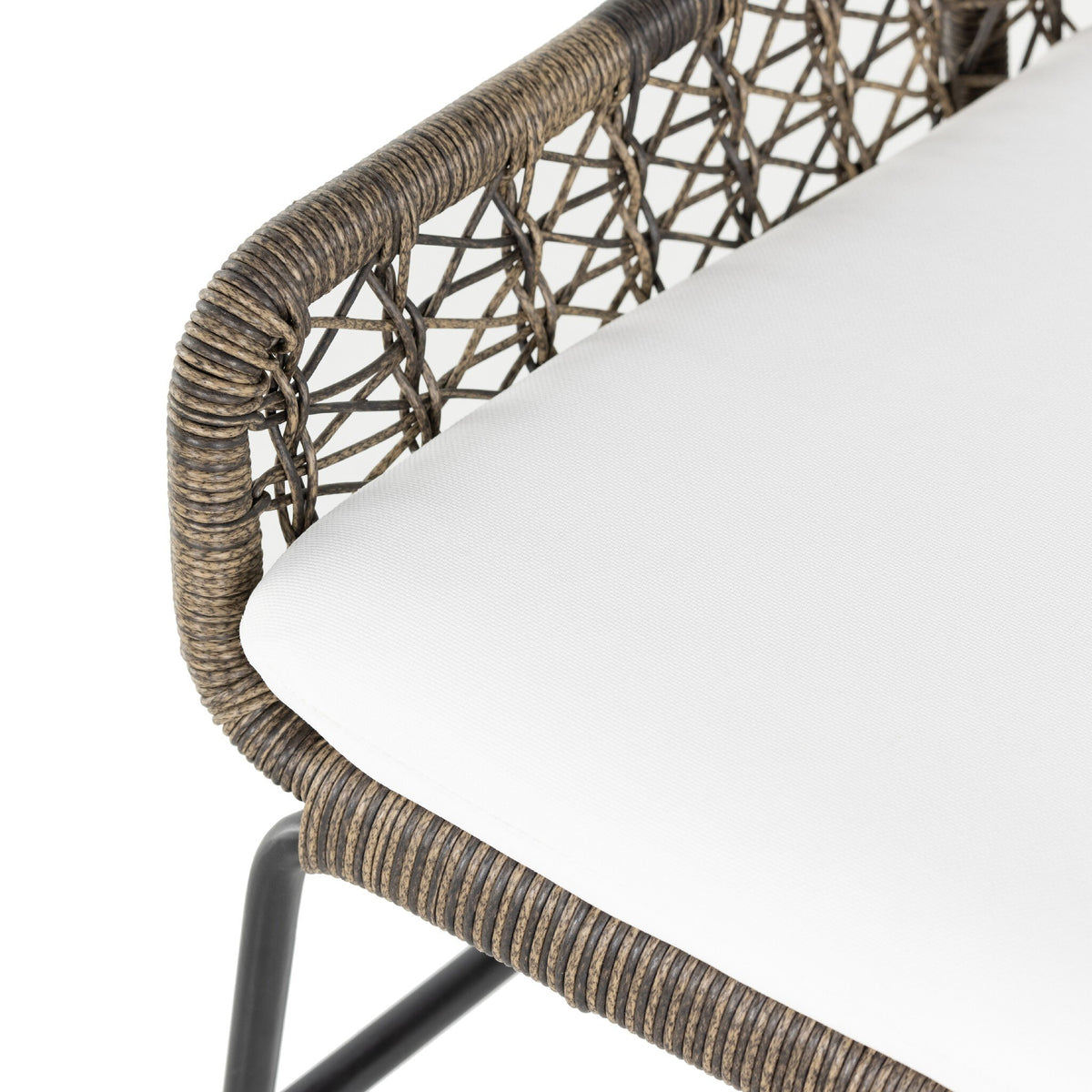 Bandera Outdoor Dining Chair Low Arm W/ Cushion