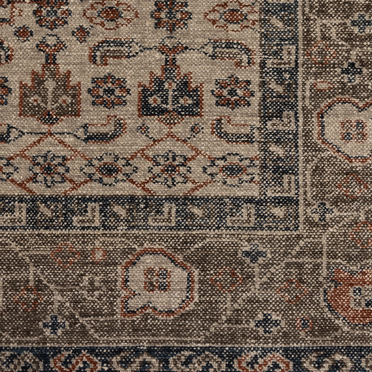 a close up of a carpet