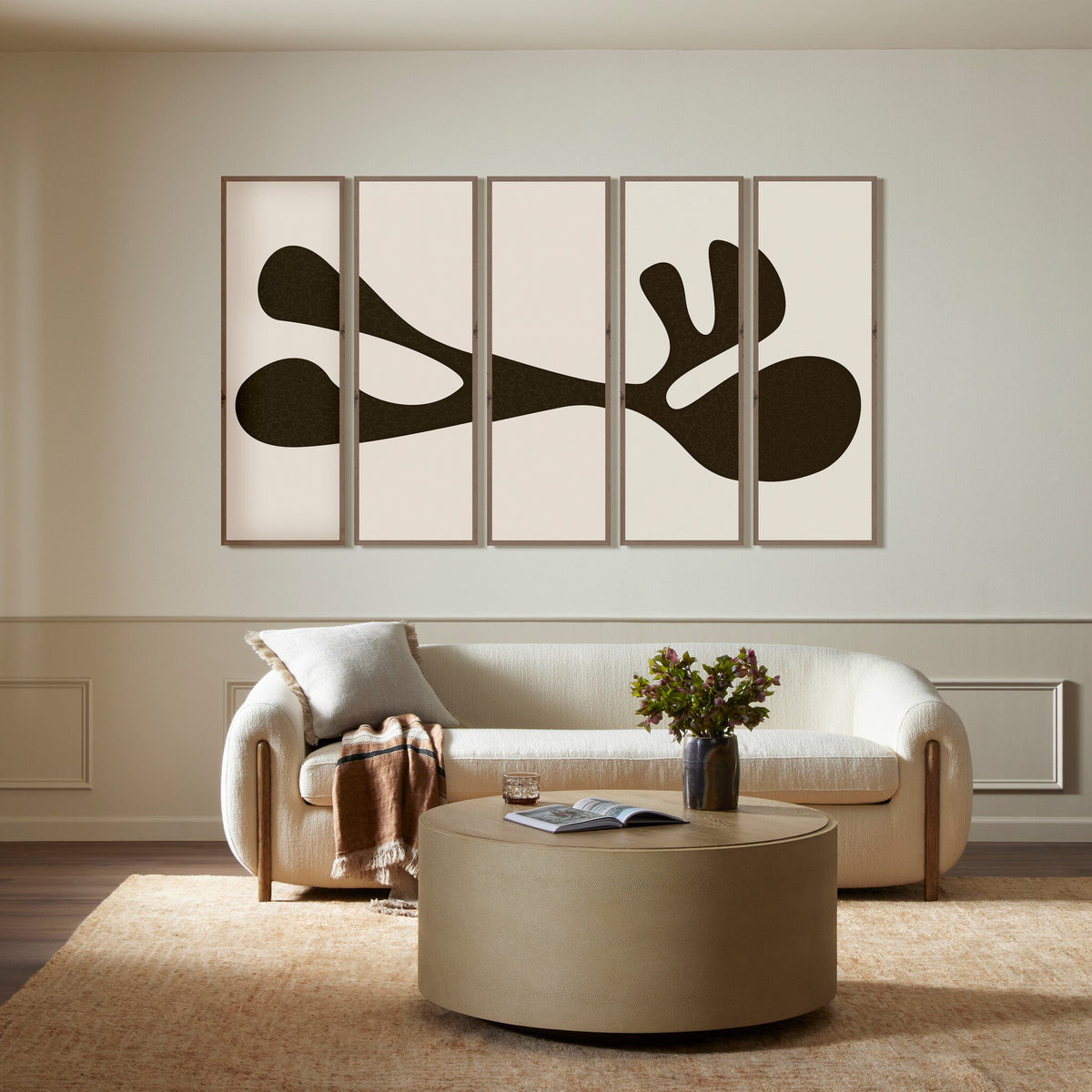 Organic Shape I Set By Fh Art Studio - Four Hands (253821-004)