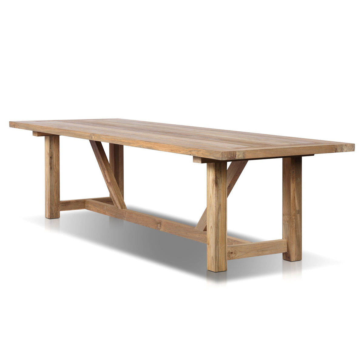 Stewart Outdoor Dining Table-118"