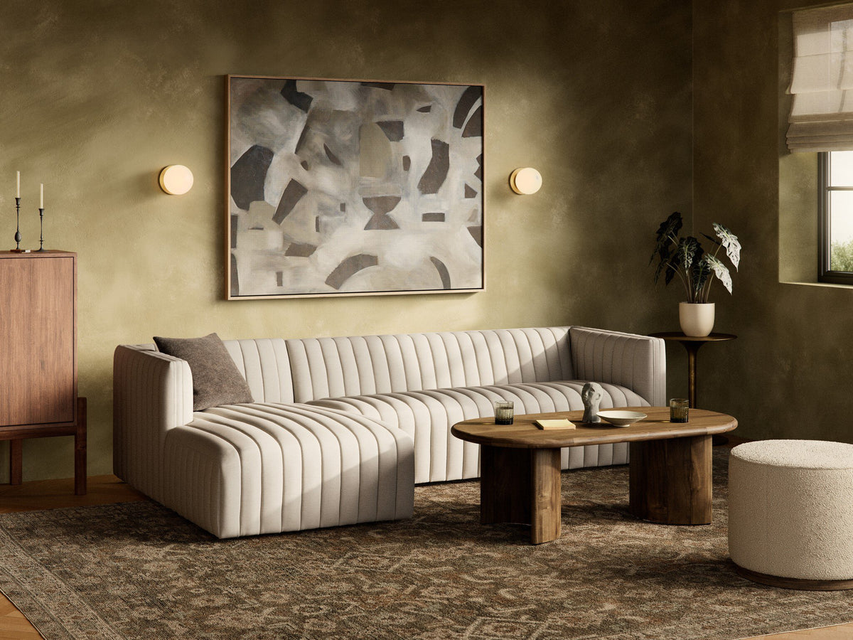 Augustine 2 Pc Sectional W/ Raf Chaise-104" - Four Hands (234065-007)