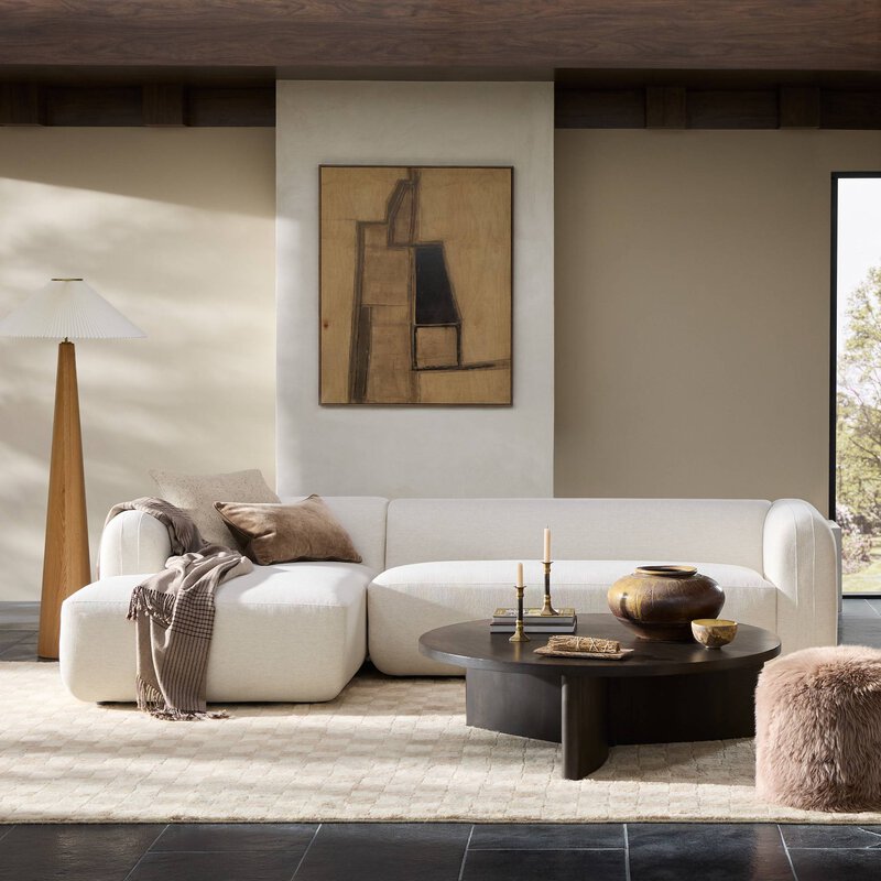 Nara 2pc Sectional W/ Laf Chaise