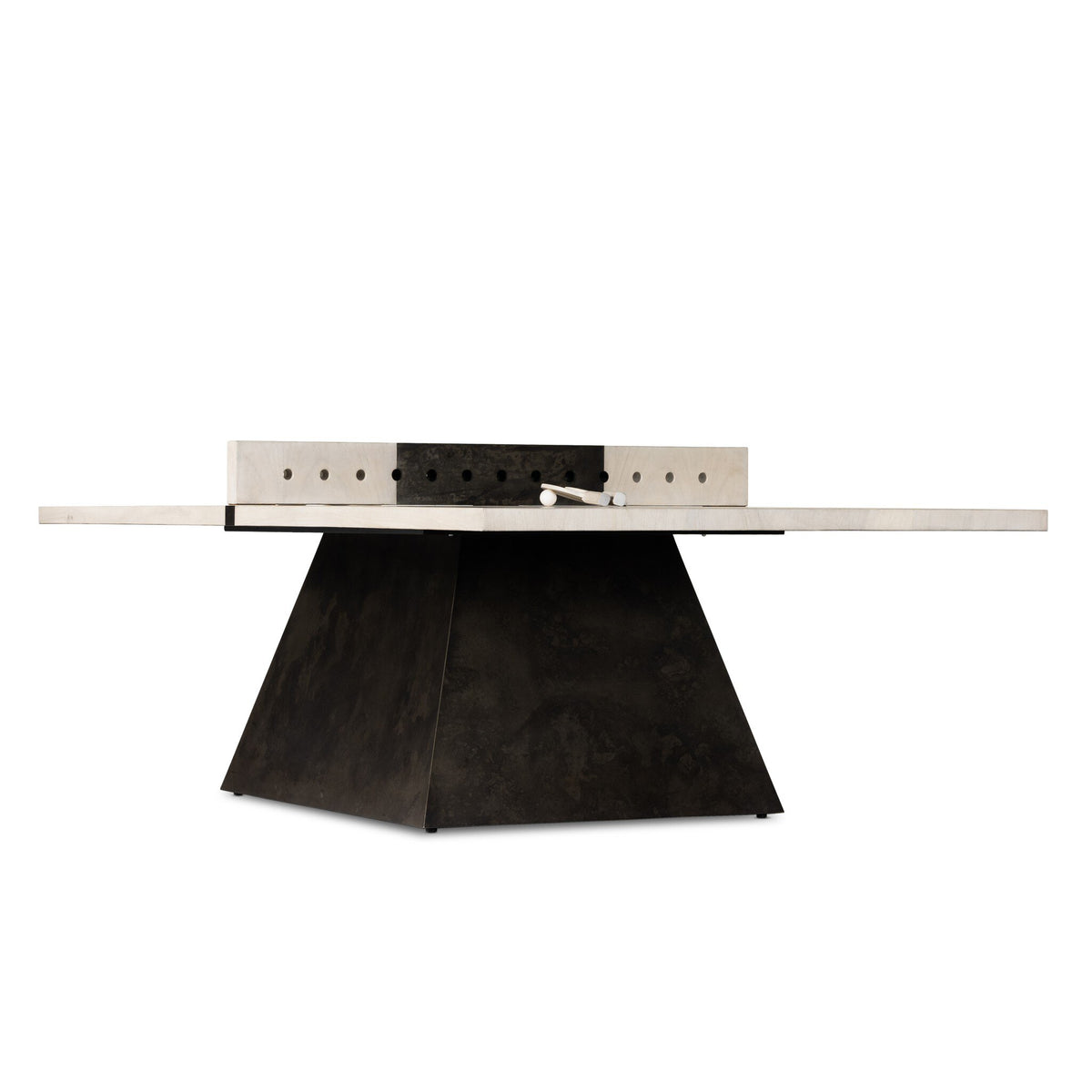 a table with a cigarette on it