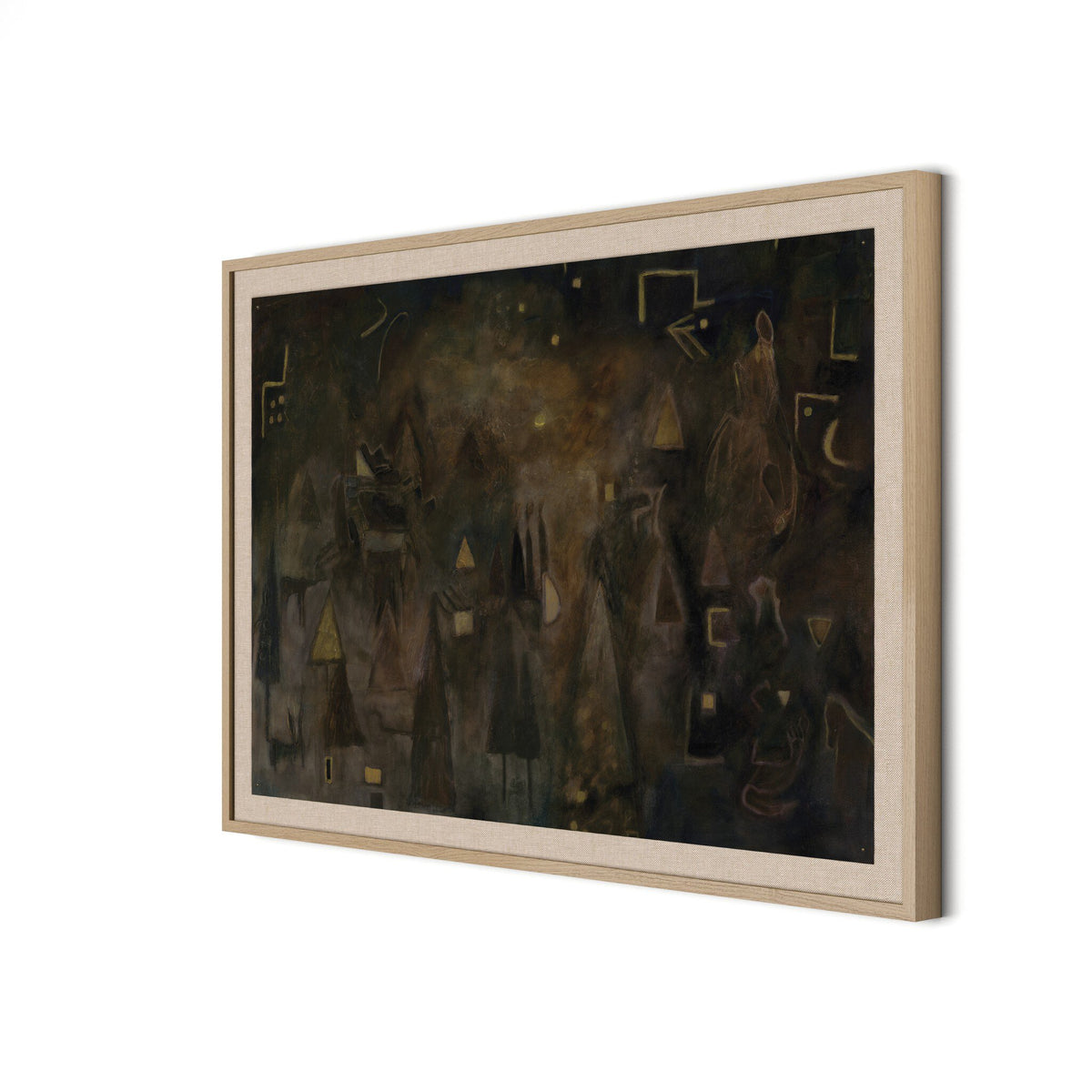 a painting on a wall