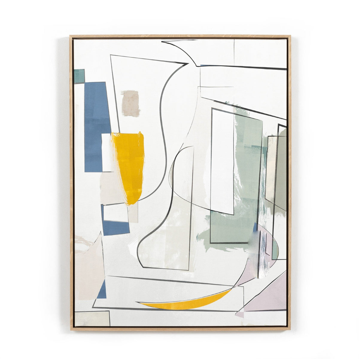 a painting on a wall