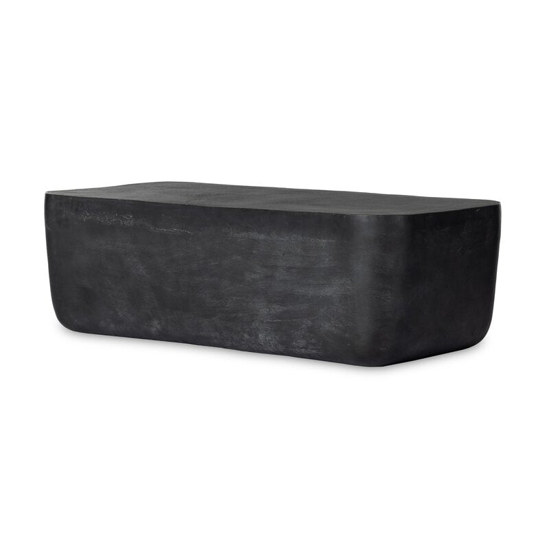 Basil Outdoor Rectangular Coffee Table-Large