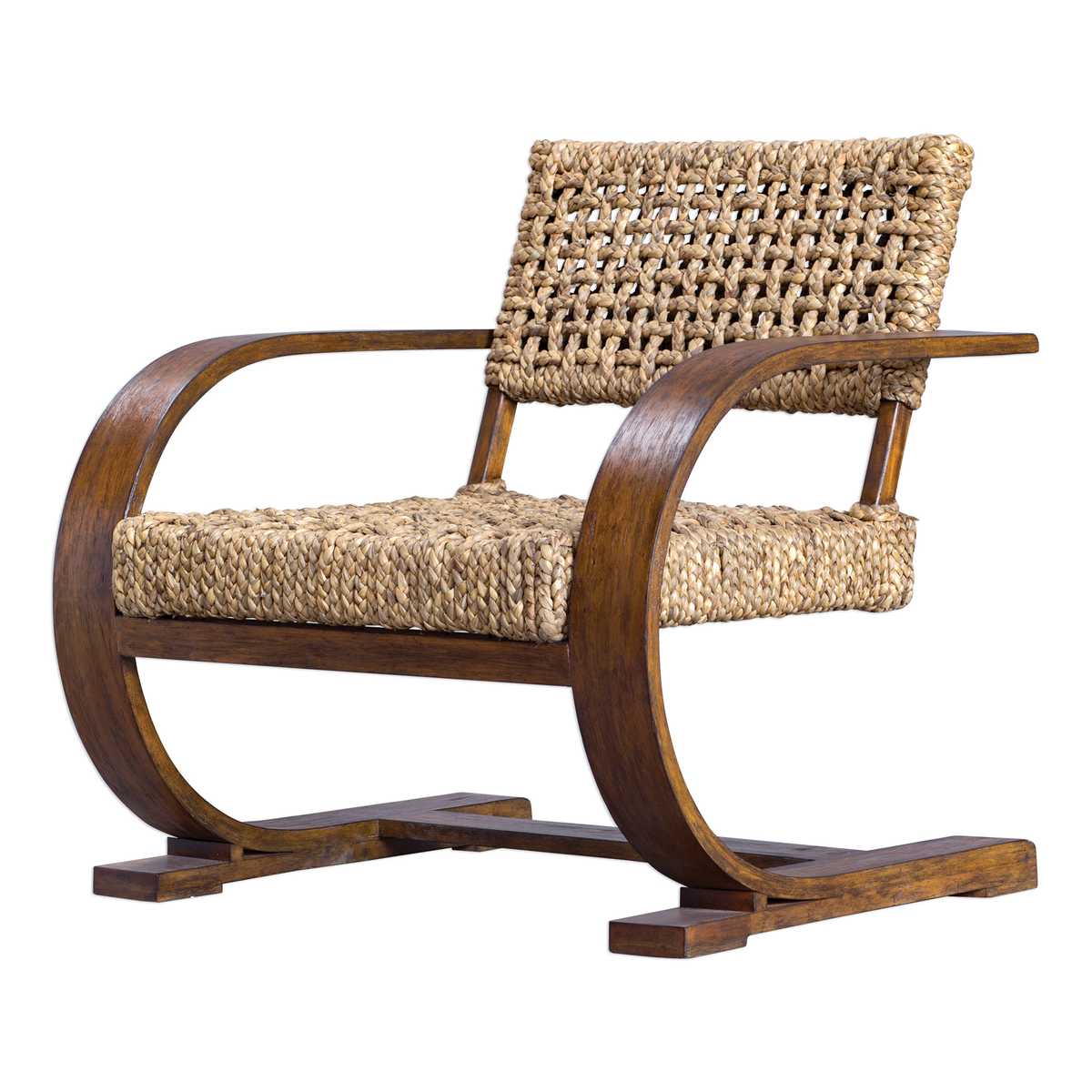 Rehema Accent Chair, Pecan