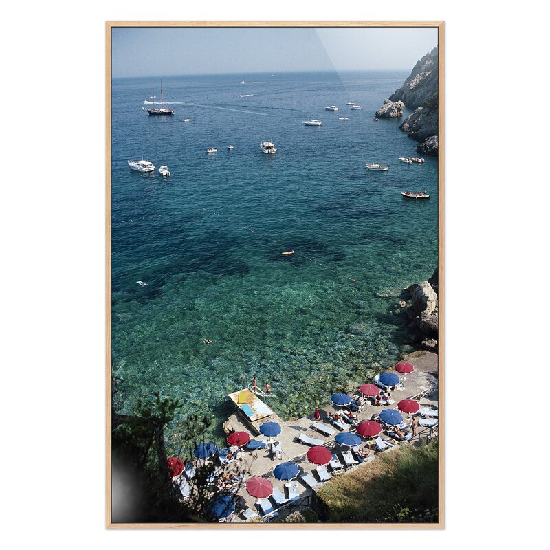 Porto Ercole Beach By Slim Aarons