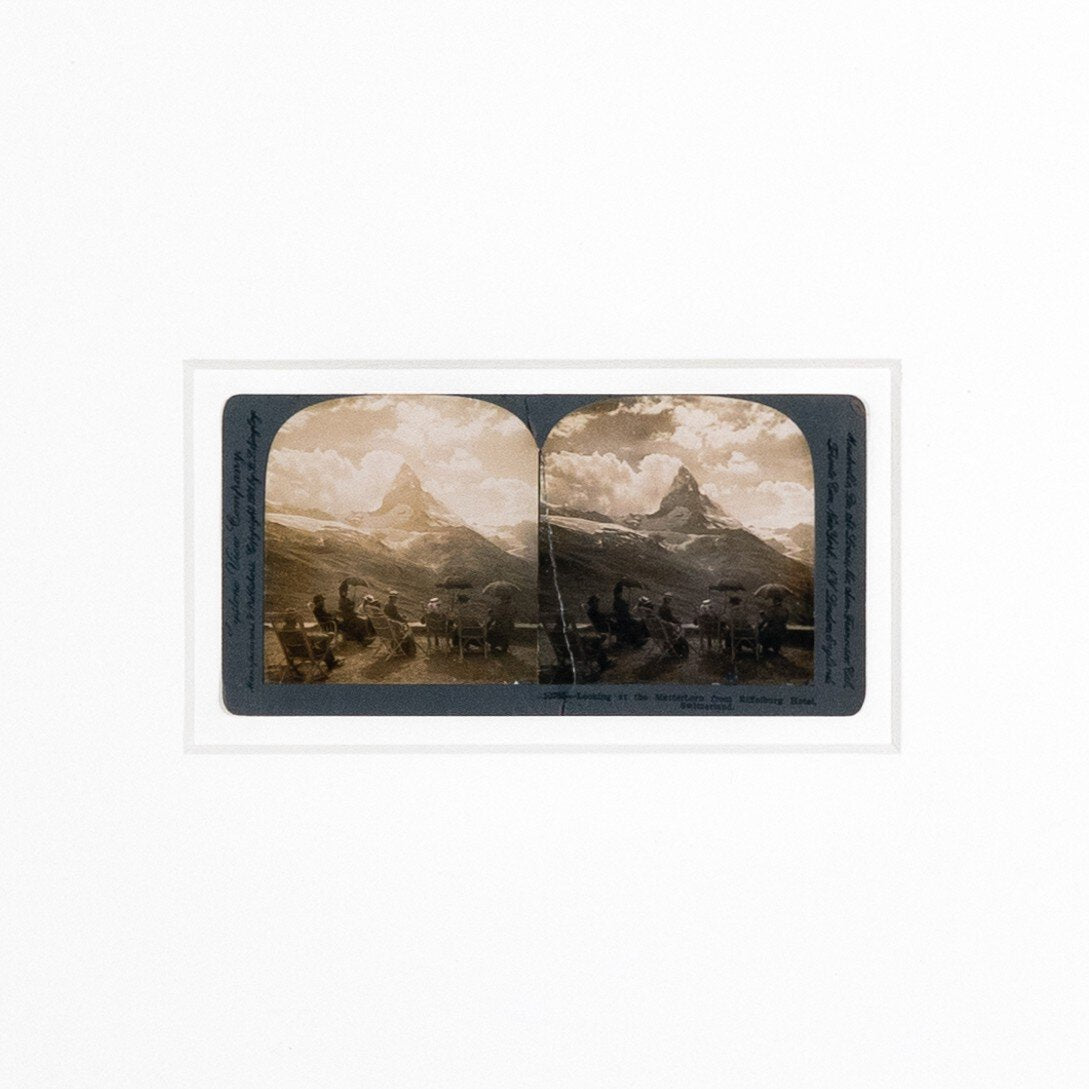 Looking At The Matterhorn By Gold Rush Art Co