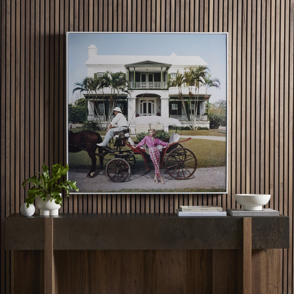 Bermudan Hostess By Slim Aarons