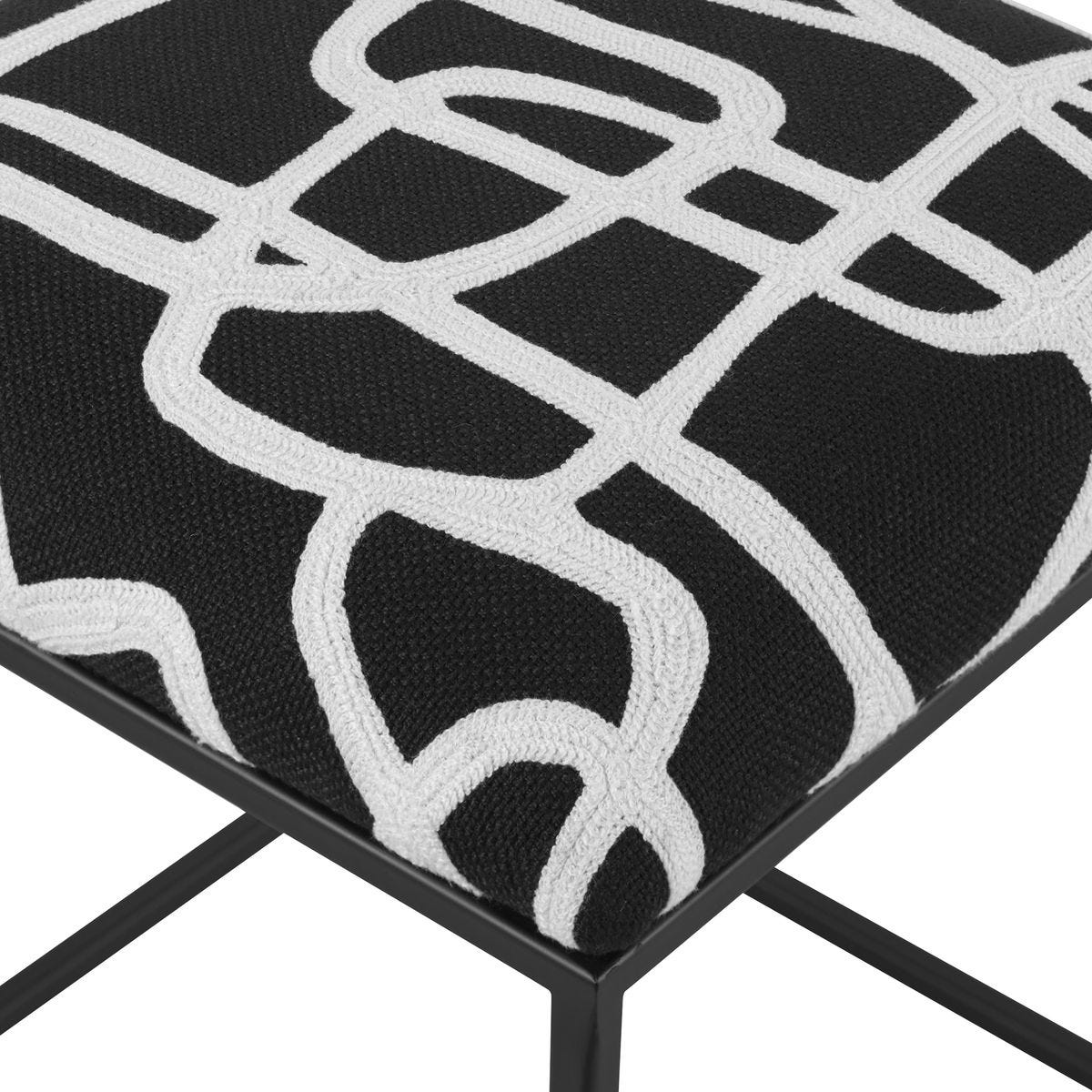 Twists and Turns Accent Stool