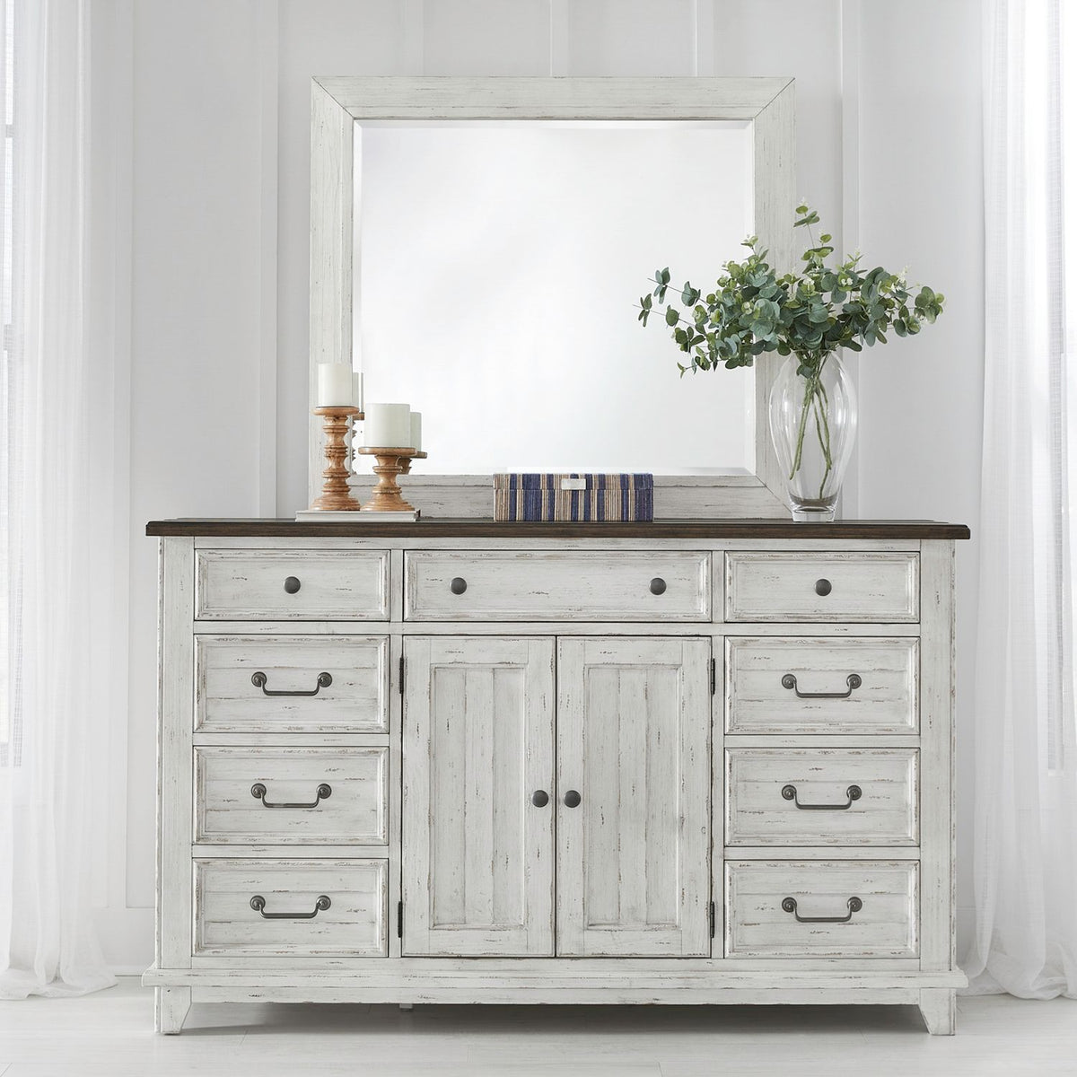237-BR-DM - Dresser & Mirror - Liberty Furniture